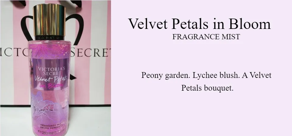 Victoria's Secret Velvet Petals In Bloom Body Mist