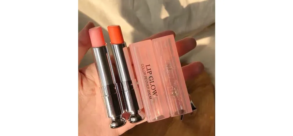 DIOR] Addict Lip Glow Lip Balm Duo Set Dior Lip Kit Glitter Two