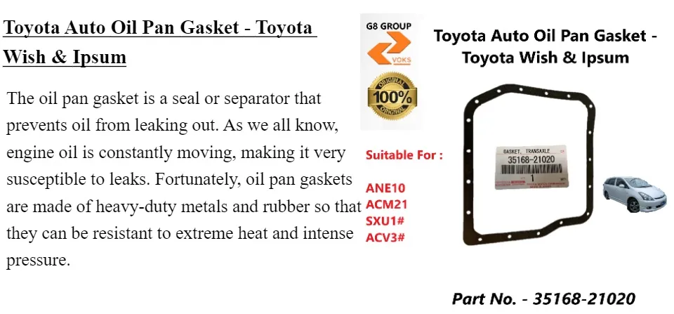 YUNCHE-AUTO Parts number# 2122710080 Wave box oil pan gasket 1pack Mercedes Automatic Transmission Oil Pan Gasket - Genuine Mercedes 2122710080  | FCP Euro