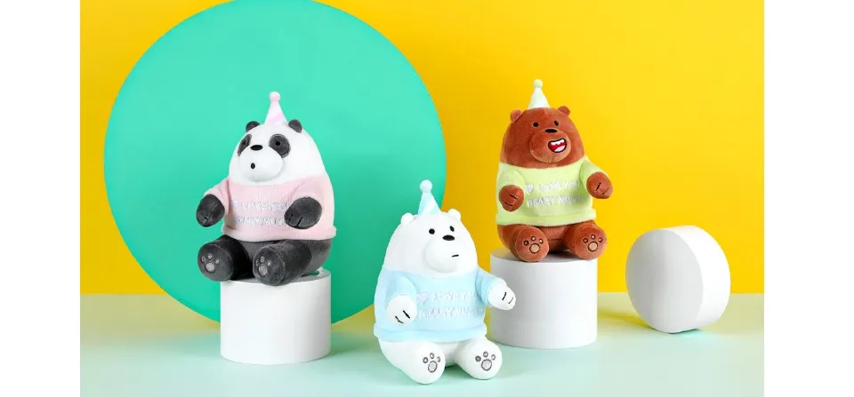 We bare bears hot sale hoodie miniso