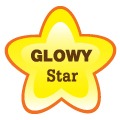 โลโก้ร้าน  Glowy Star