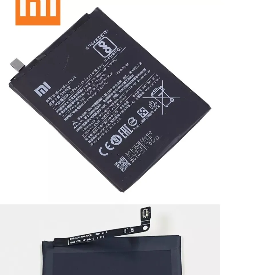 Xiaomi BN36 Baterai Batre Xiomi Xiaomi Mi A2 Kode BN36 BN 36