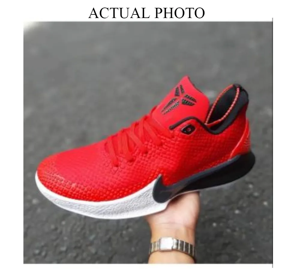 41 46 KOBE MAMBA FOCUS RED BLACK BASKETBALL SHOES FOR MEN PREMIUM QUALITY OEM Lazada PH