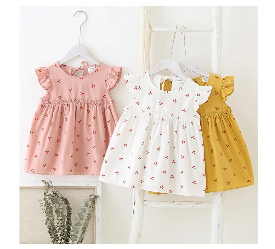 D8383 620K Váy Đầm Liền Thân Trẻ Em Nữ Dontdg Mùa Xuân Thu Đông Trẻ Em Thời  Trang Trẻ Em G02 Sản Phẩm Mới