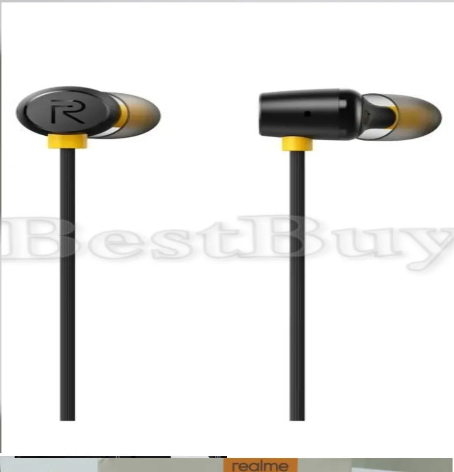 REALME BUDS Headset Handsfree Earphone Eapods Earbuds ORIGINAL