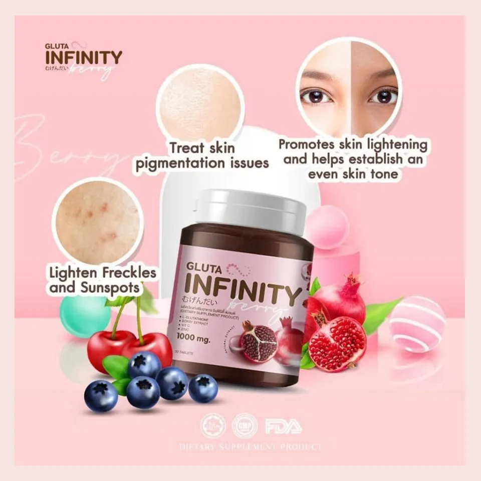 AUTHENTIC Gluta Infinity THAILAND Glutathione Whitening