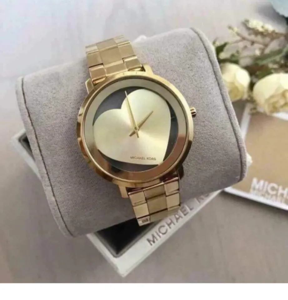 Michael kors store women's heart watch