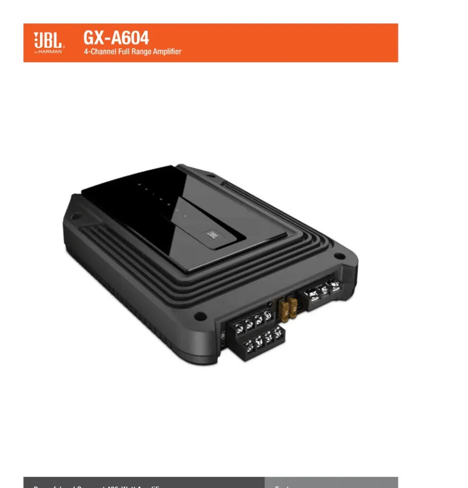 JBL GX A604 | 4-Channel Amplifier | Lazada Malaysia