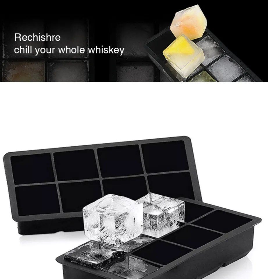 Ice Cube Trays 2 Pack Large Ice Cube Moulds, Large Ice Cube Tray Easy - View #2