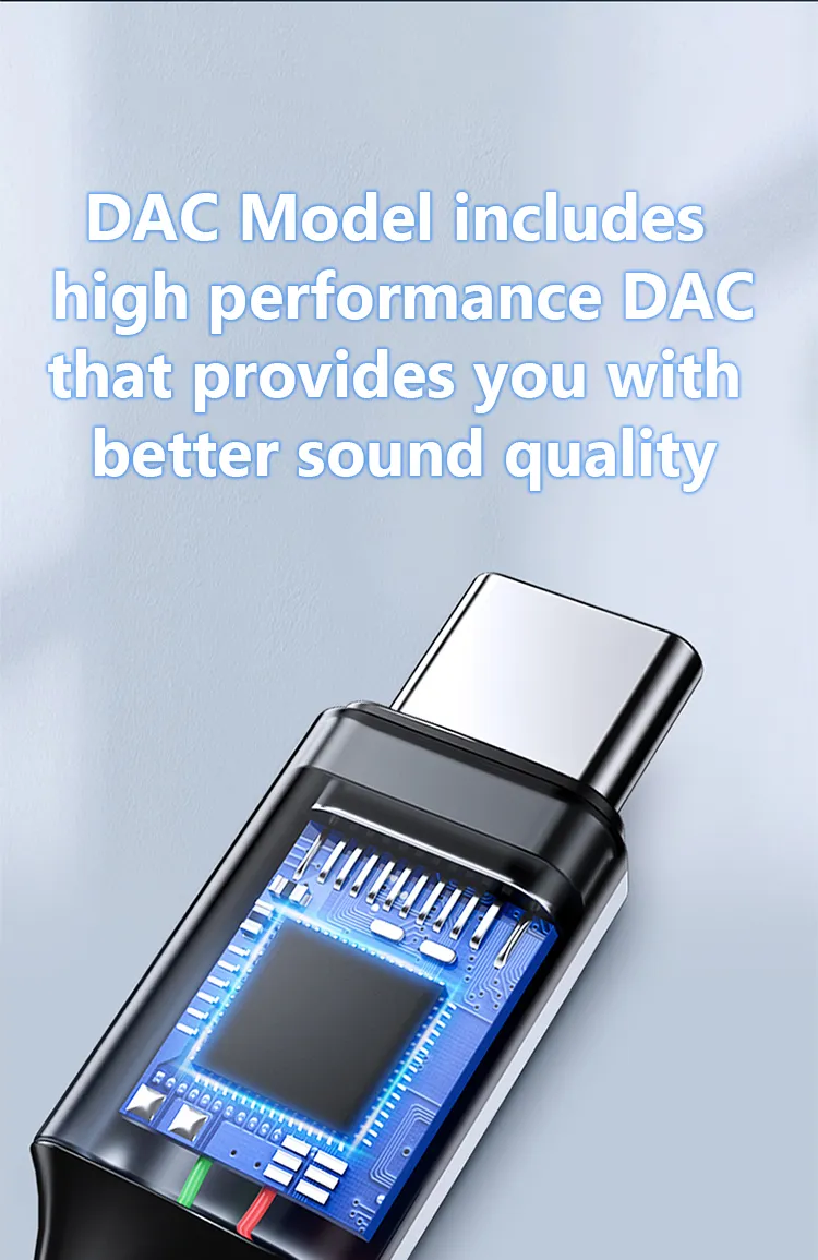 Samzhe USB-C to 3.5mm DAC Audio Adapter 4 <ul style="list-style: disc; margin-left: 10.0px;"> <li>Please refer to the description for Devices Compatibility</li> </ul>