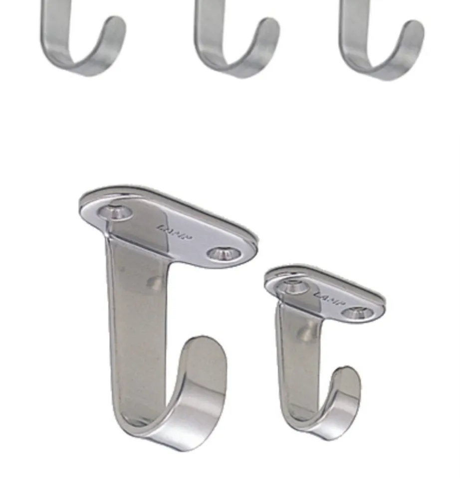 Table Bag Hook Stainless Steel Under-Shelf Coat Hook Towel/Robe