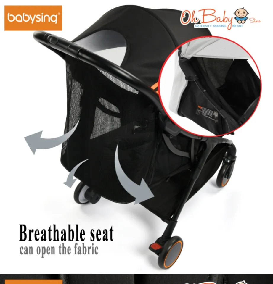 Babysing SGO Cabin Sized Light Weight Stroller Oh Baby Store Lazada