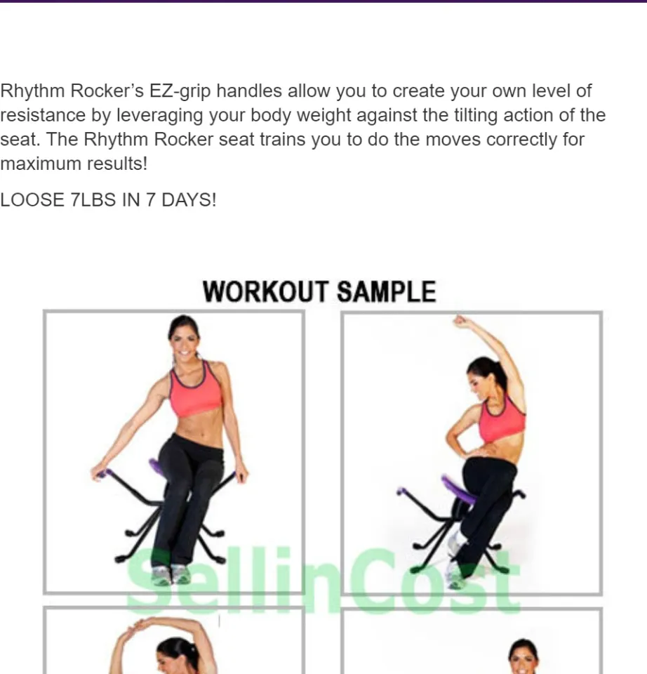 Kymaro Rhythm Rocker Ab Workout System