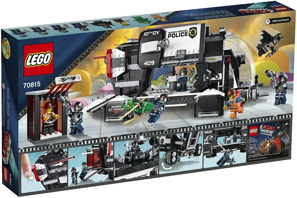 The LEGO Movie 70815 Super Secret Police Dropship Toys for boys