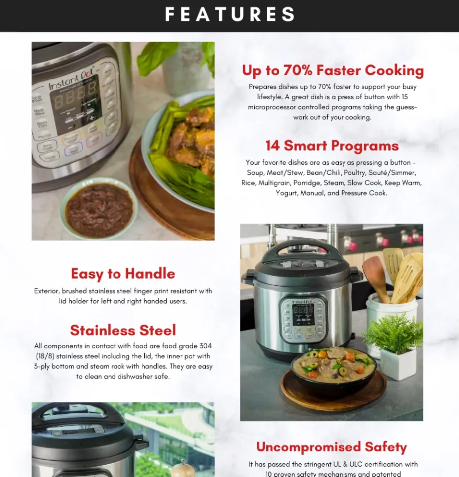 Instant pot best sale lazada philippines