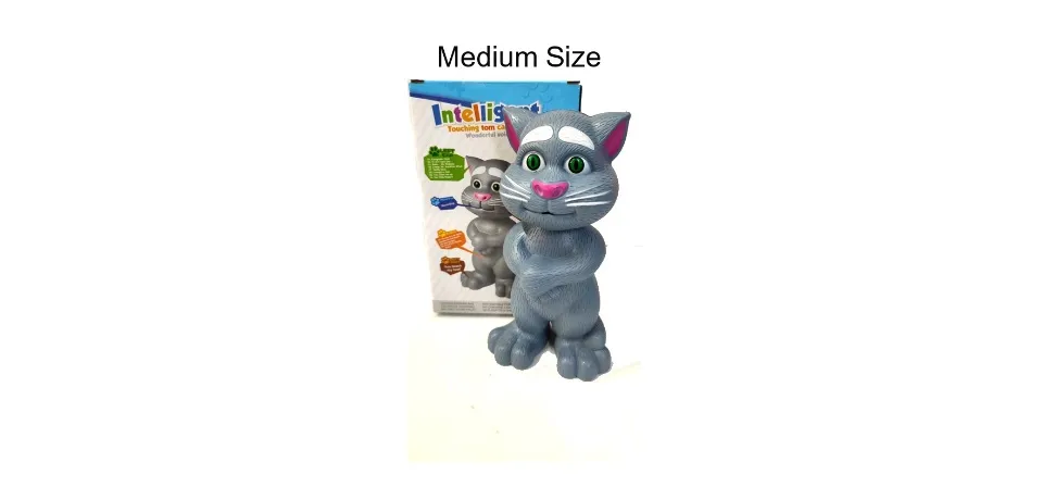 Bigger Size 7in1 Talking Tom Cat Tomcat Toy Record Imitate Your Voice,  Singing Toys For Kids Birthday Gift Present Toy