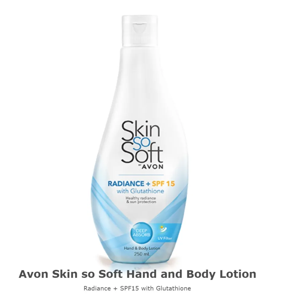 avon lotion glutathione #ContestAlert , This Skin So Soft Hand & Body from can do wonders to your skin, but don't take our word for it. Take the #OneWeekChallenge with the Skin So Soft Ultra Hand and Avon Skin So Soft Radiance