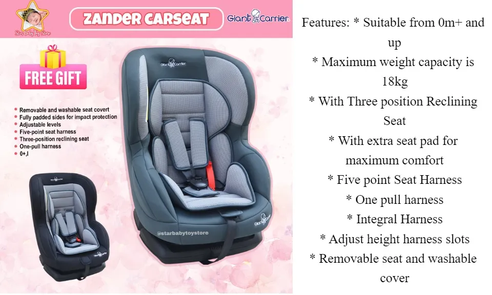 Car seat with removable carrier hotsell