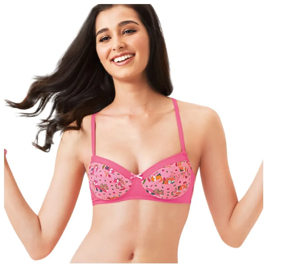 Bridgette 34A 34B Non Wire Set in Bust Soft Cup Missy for Teens