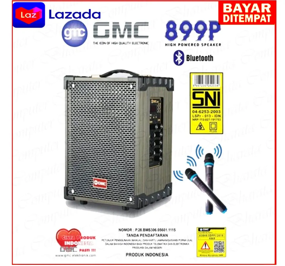 Gmc best sale portable speaker