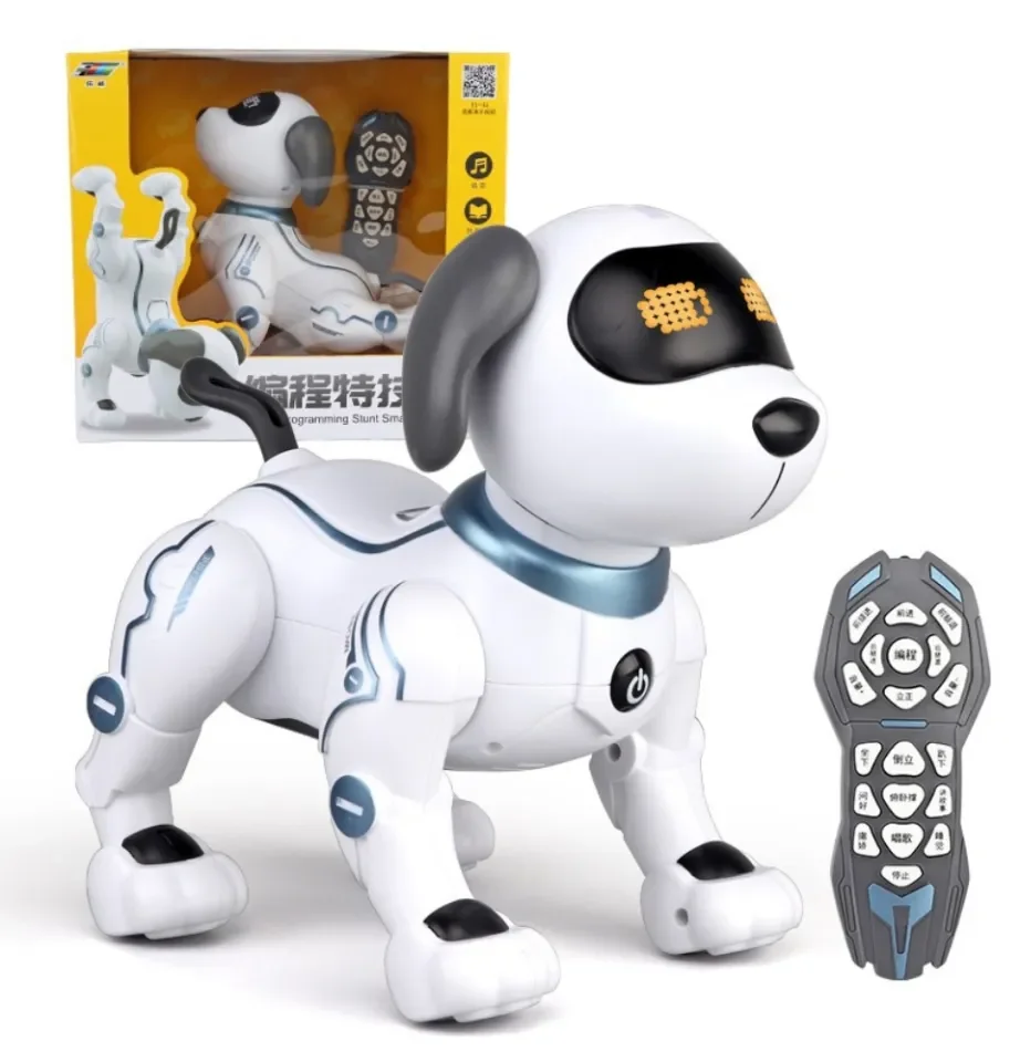 Electronic top dog toy