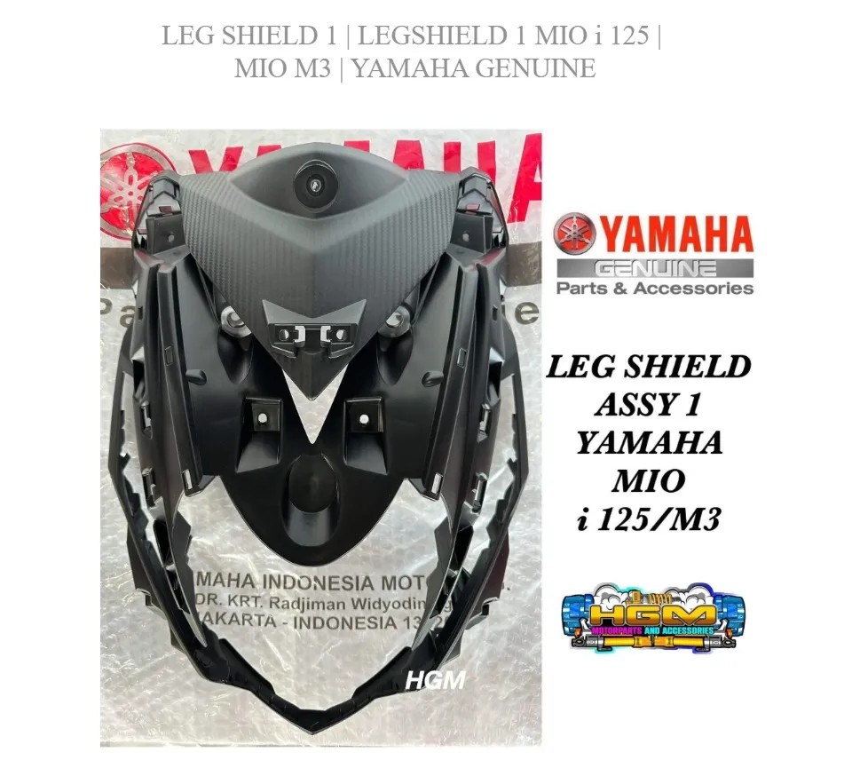 YAMAHA OEM Motorcycle parts : Leg Shield Assy 1CD-F8300-00 [1CDF830000]