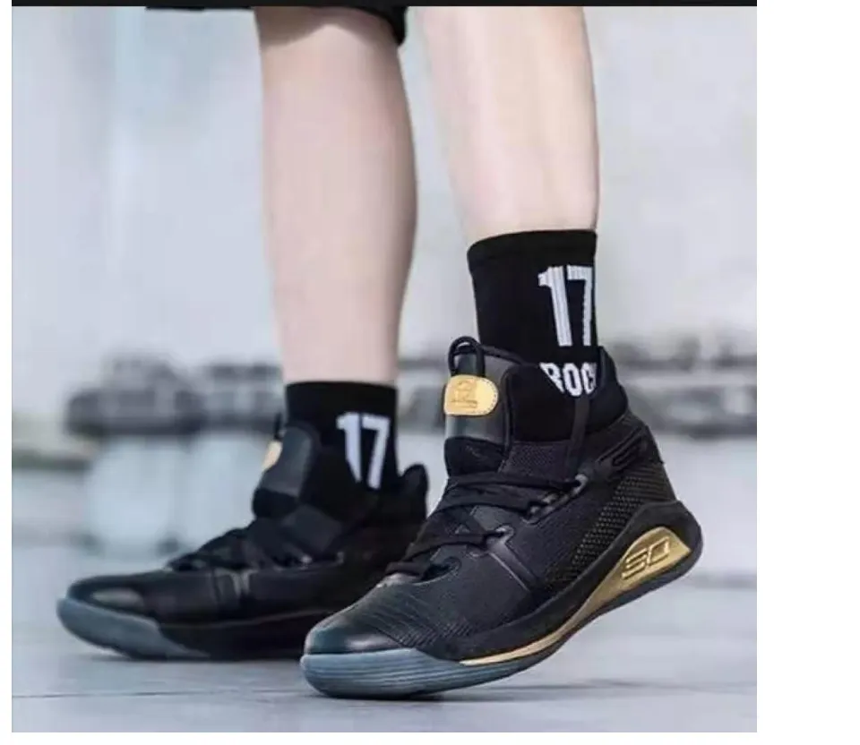 Curry 6 black store and gold