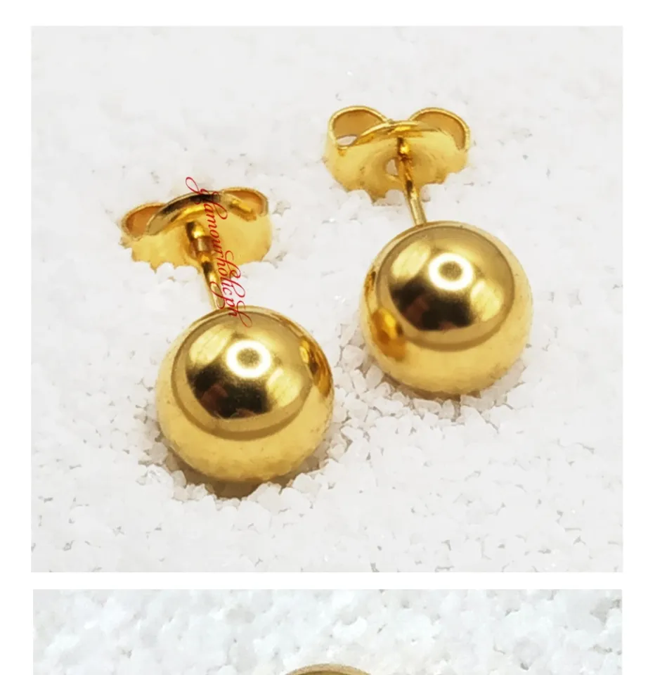 10 karat deals gold stud earrings