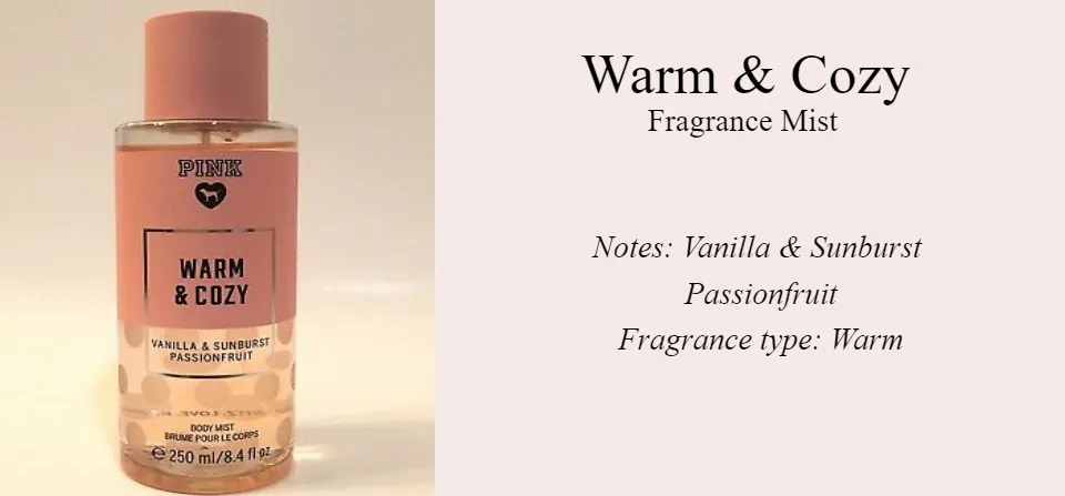 Victoria's Secret PINK Warm and Cozy Body Mist - 250ml (1pc