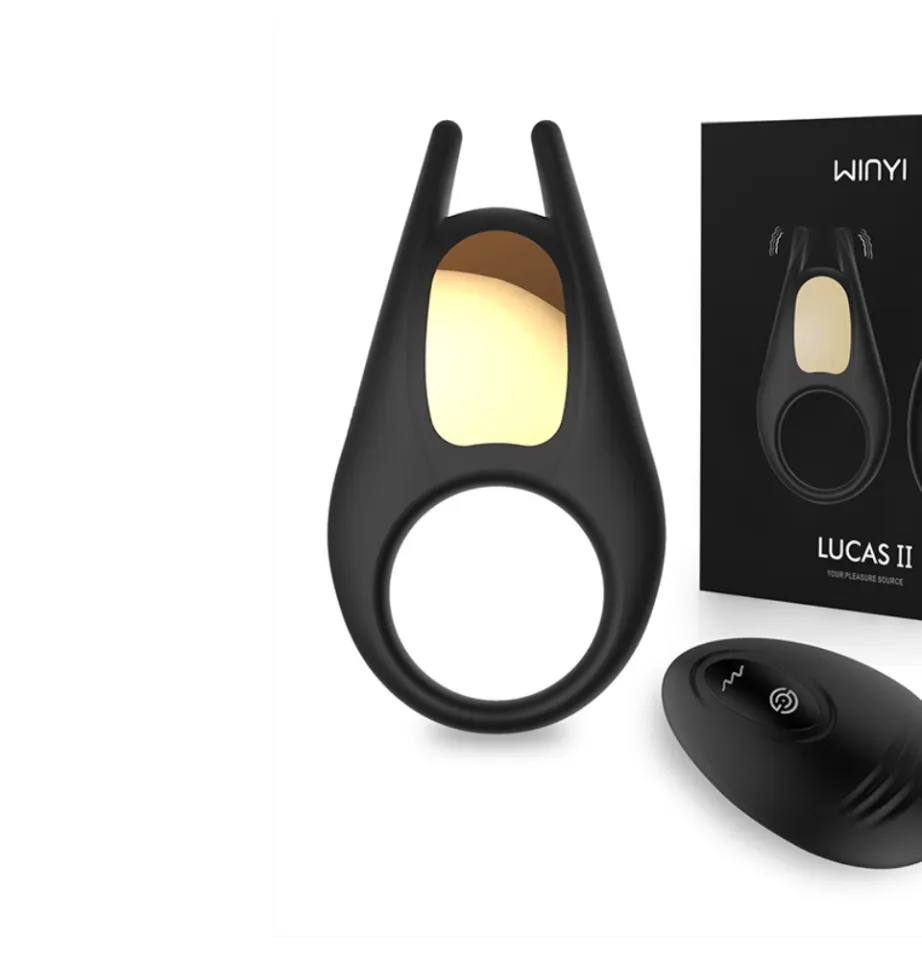 adam & eve lucas ii vibrating couples ring Vibration White Finger Claims main image 0