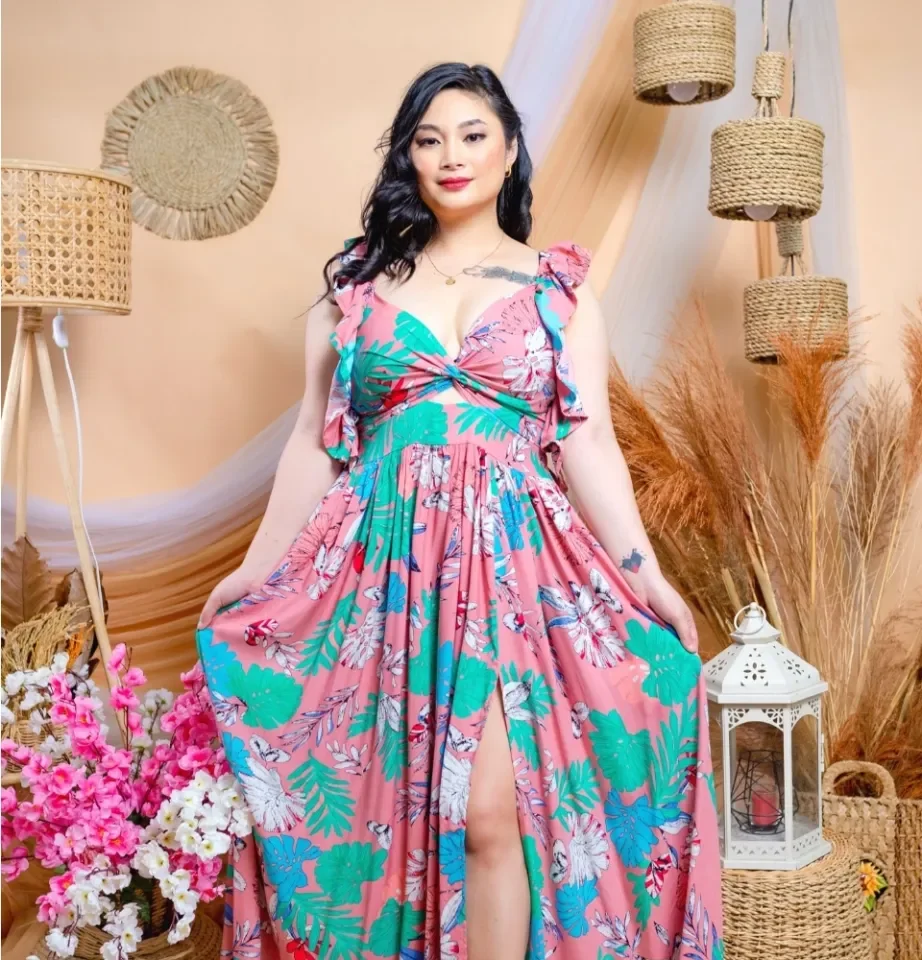 Plus size summer maxi cheap dresses sale