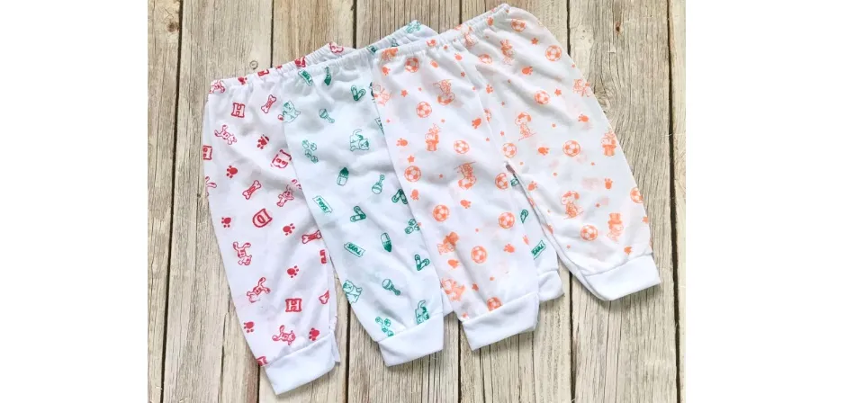 White cheap newborn pajamas