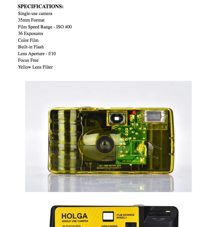 400 35mm Film Holga 400 Film Holga 120N Medium Format Film Camera