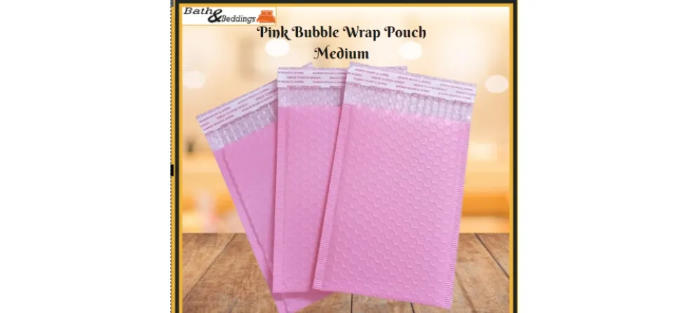 Pink sale bubble packaging