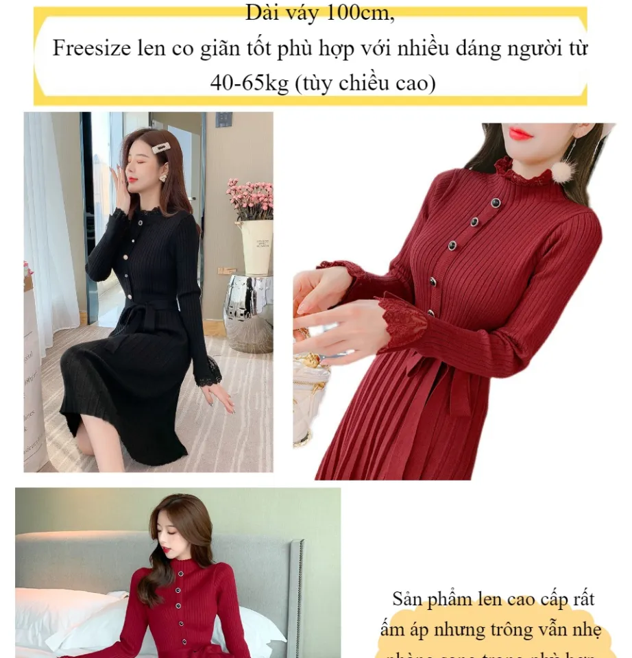 Chân Váy Len Quảng Châu Cao Cấp Giá Tốt T03/2024 | Mua tại Lazada.vn