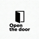 Open the door