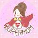 Supermom by mombee