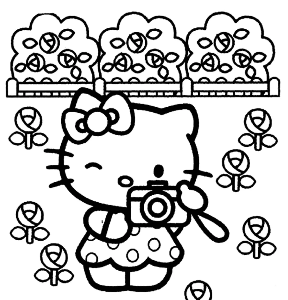 Mẫu tranh tô màu nhân vật hoạt hình cho bé - P1 34 | Sách tô màu, Trang tô  màu, Mèo ú pusheen