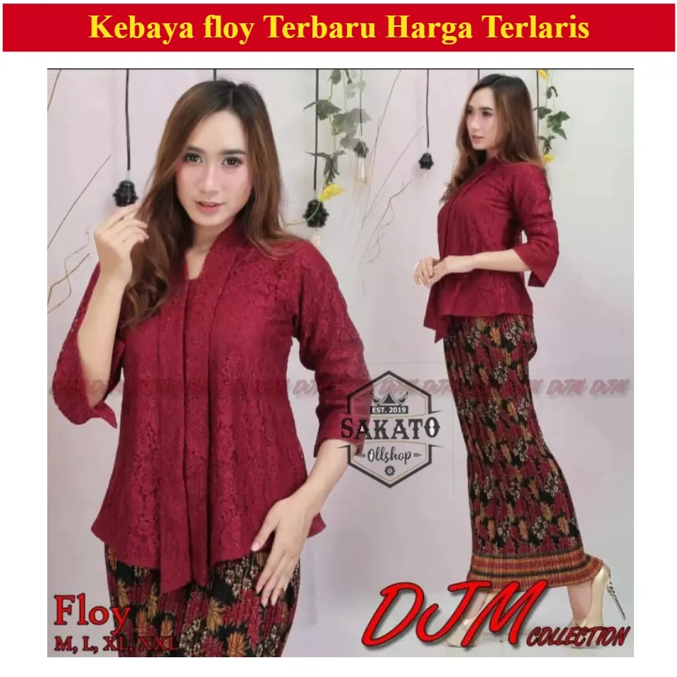 COD Setelan pakaian batik wanita model terbaru/kebaya wanita/kebaya  tradisional/ Kebaya modern kebaya lebaran/kebaya kutu baru keluaran terbaru