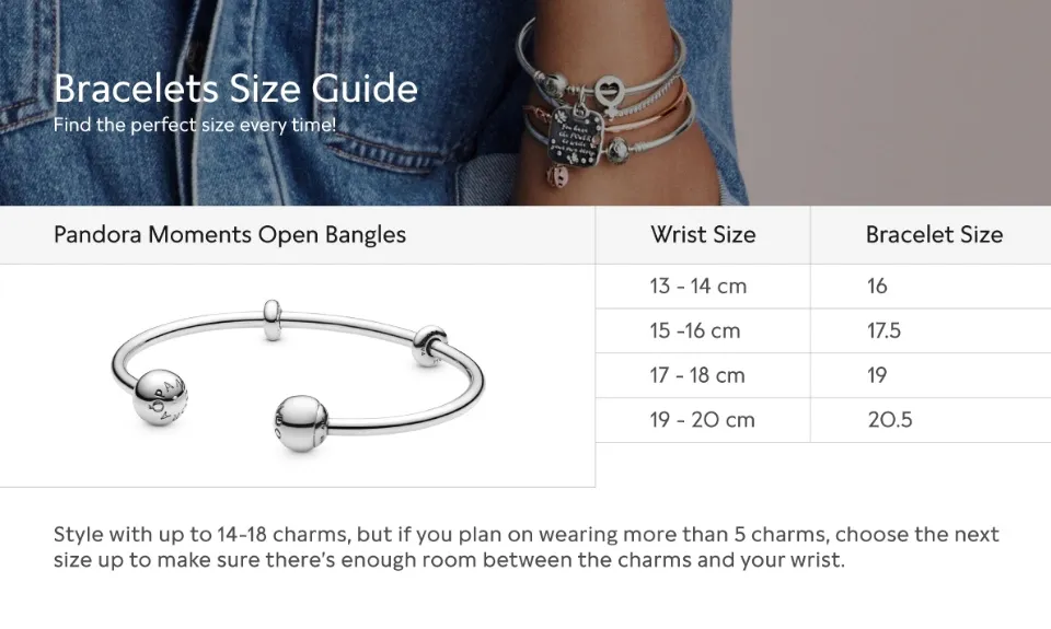 Pandora Moments Open Bangle | Lazada Singapore