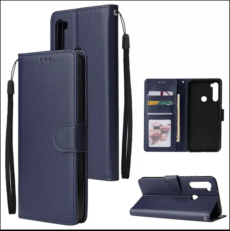 Case Wallet Leather xiaomi redmi note casing hp leather dompet