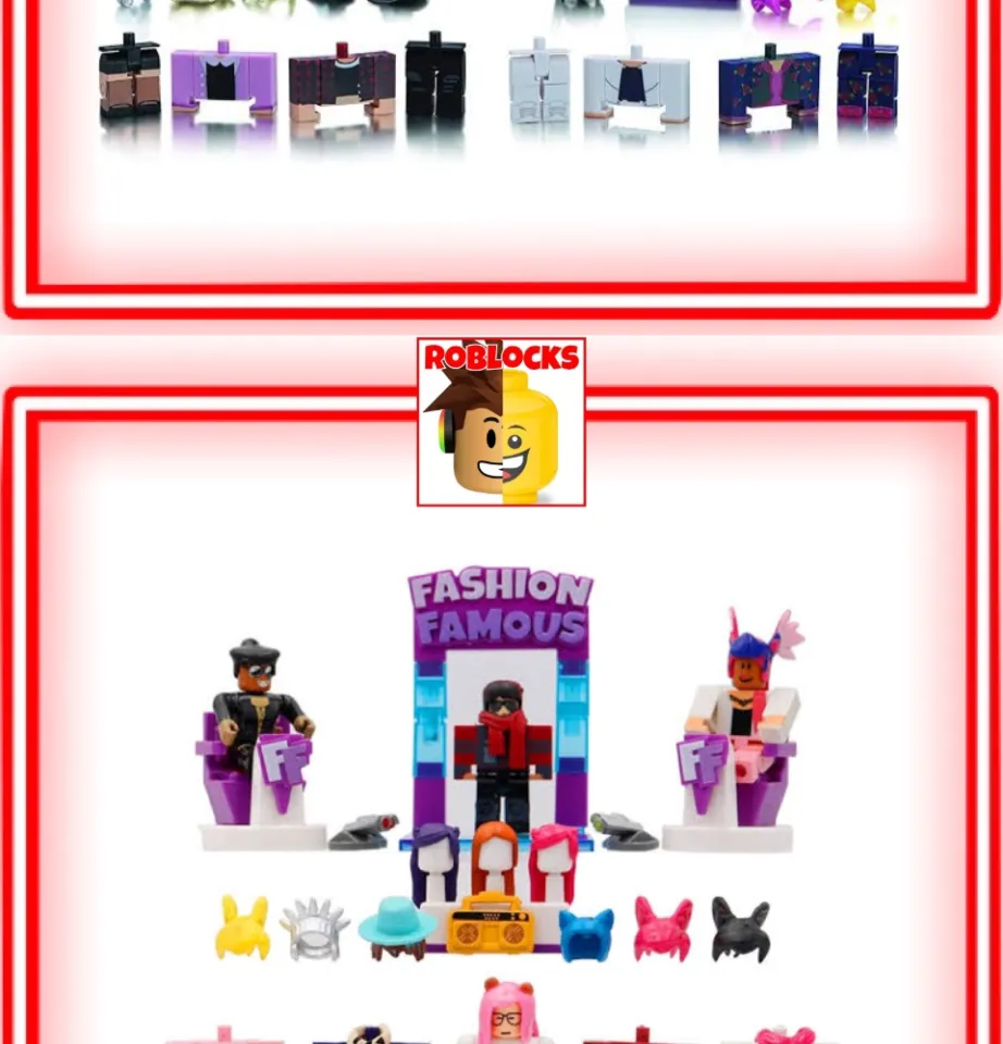 4 Character ROBLOX Toy Fashion Famous Figures Big set For Kids Girls  Playset Online Game Actual Playable Toys Figure Cake Topper Brand New With  Box Gift Ideas | Lazada PH