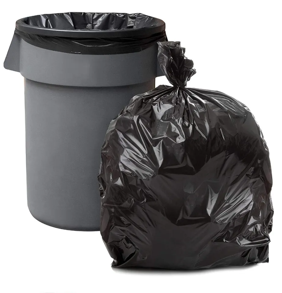 SK】100PCS Trash Bag Garbage Bag BLACK (SMALL/MEDIUM/LARGE/XL/XXL