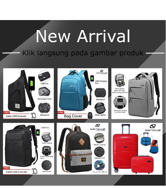 Real Polo Travel Bag duffle bag Tas Pria Tas Wanita Tas