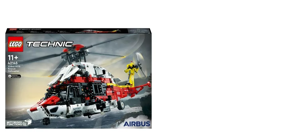 Lego Technic 42145 Airbus H175 Rescue Helicopter | Lazada Philippines