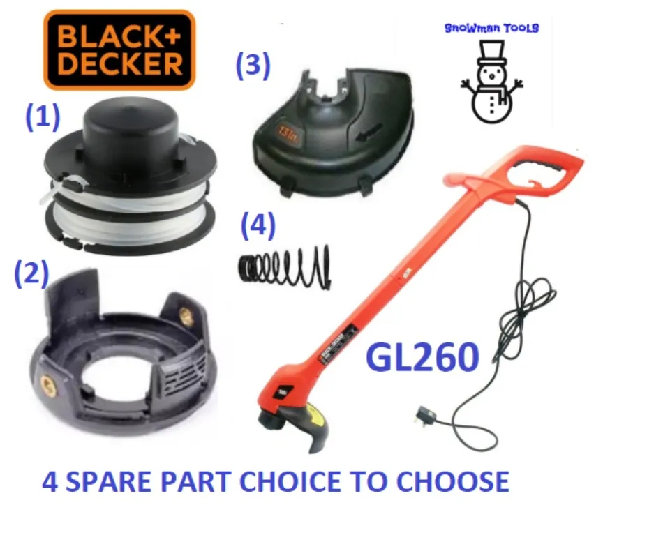 GL260 BLACK DECKER GRASS TRIMMER SPARE PART ACCESSORIES REFILL