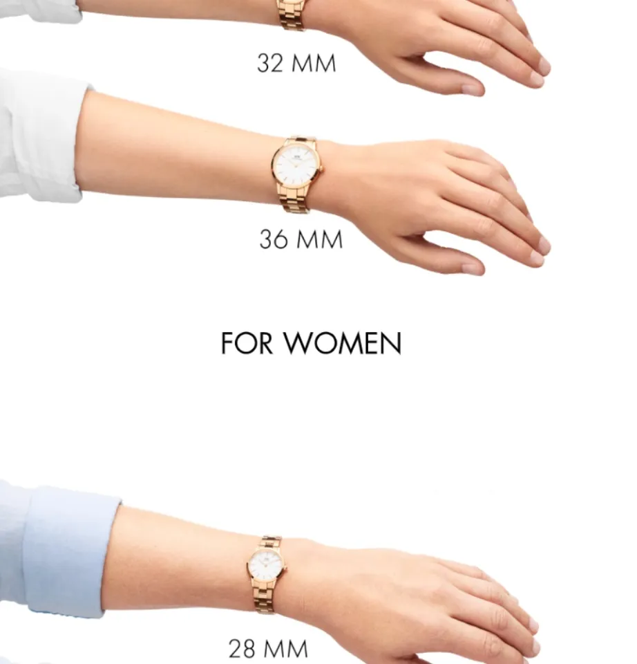 Daniel wellington iconic cheap link silver 28mm