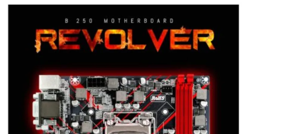 Motherboard varro prime intel B250 revolver gen lga 1151