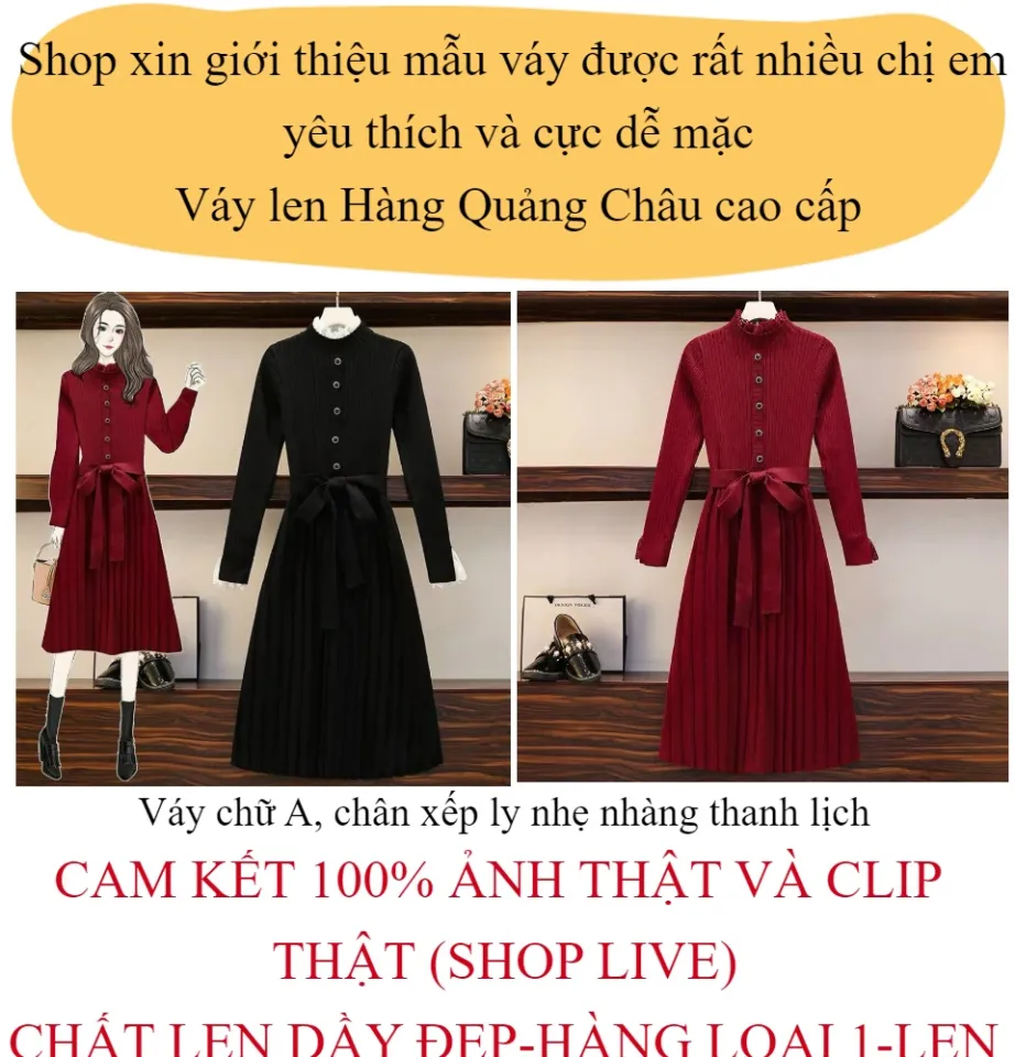Link shop váy đẹp hàng Quảng Châu nhập về bán trên Taobao 1688