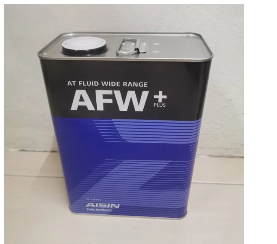 AISIN Fully Synthetic ATF AFW+ Automatic Transmission Fluid (4L